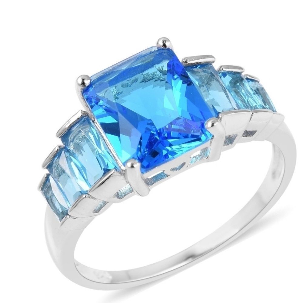 Blue Quartz Ring‎